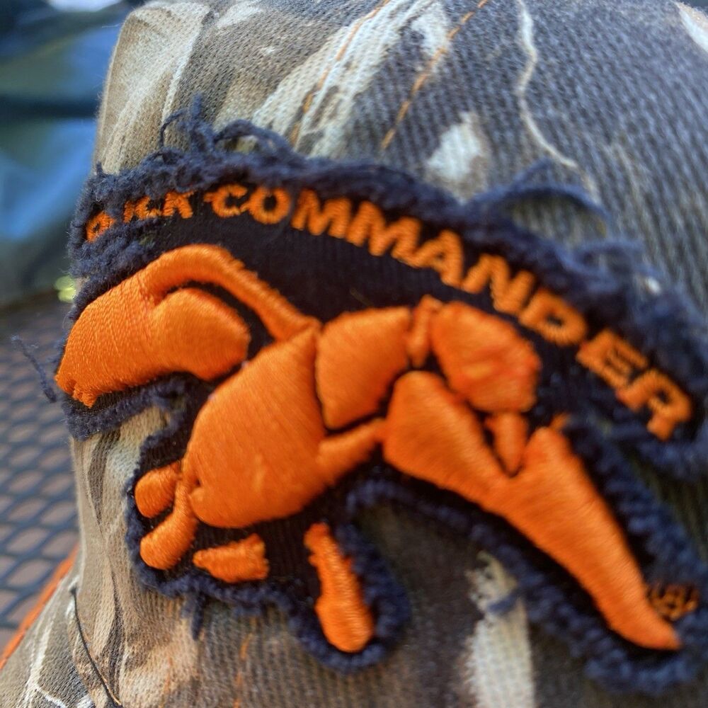 Duck Commander Strapback Mesh Back Trucker Hat Camo One Size Adjustable - Picture 2 of 12